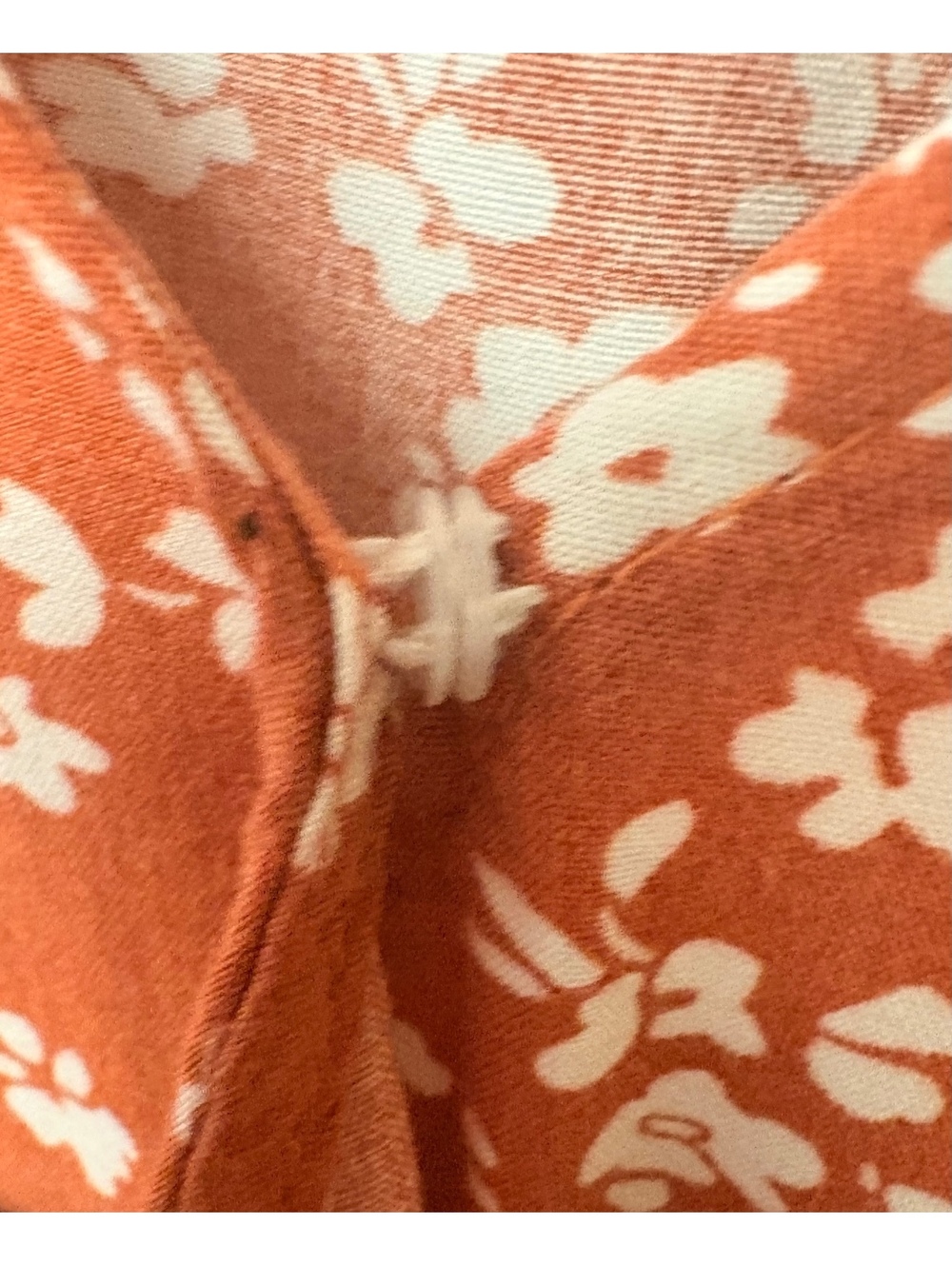 Bloomchic Rust Floral Midi Dress Size US 14-16 - Picture 5 of 11